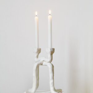 Rounded Sculptural Candle Holder