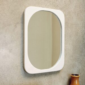 Lava Stone Framed Wall Mirror