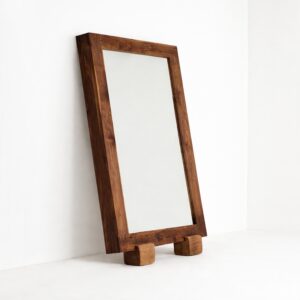 Extra Large Sculptural Floor Mirror
